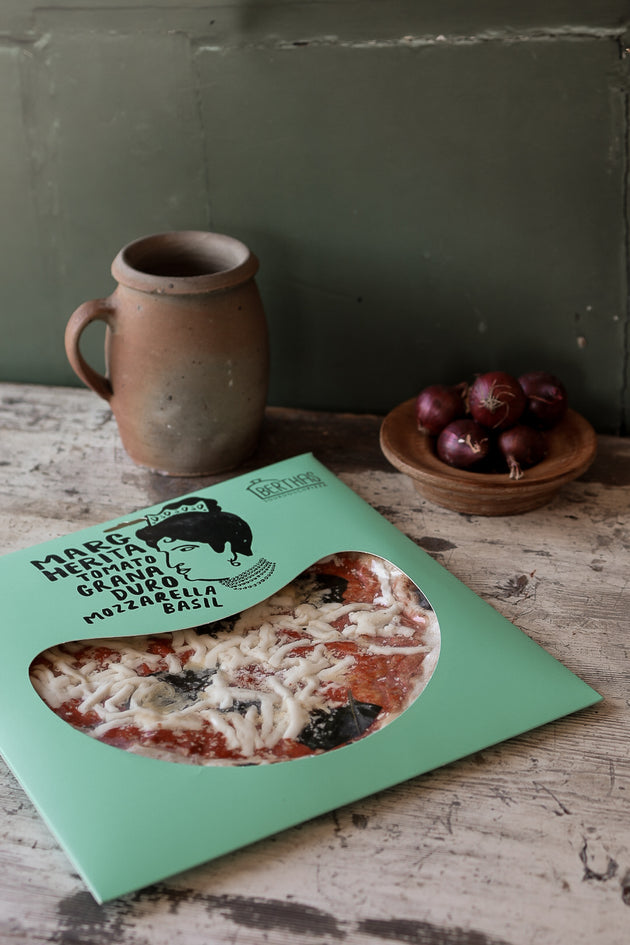 Bertha's Pizza, Margherita Sourdough Pizza