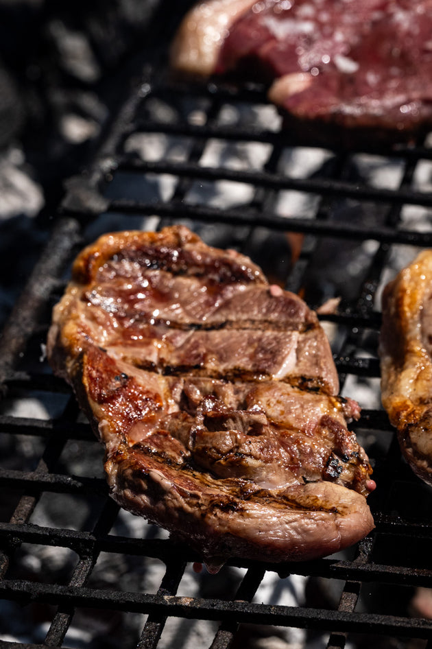Grass Fed Lamb Leg Steaks