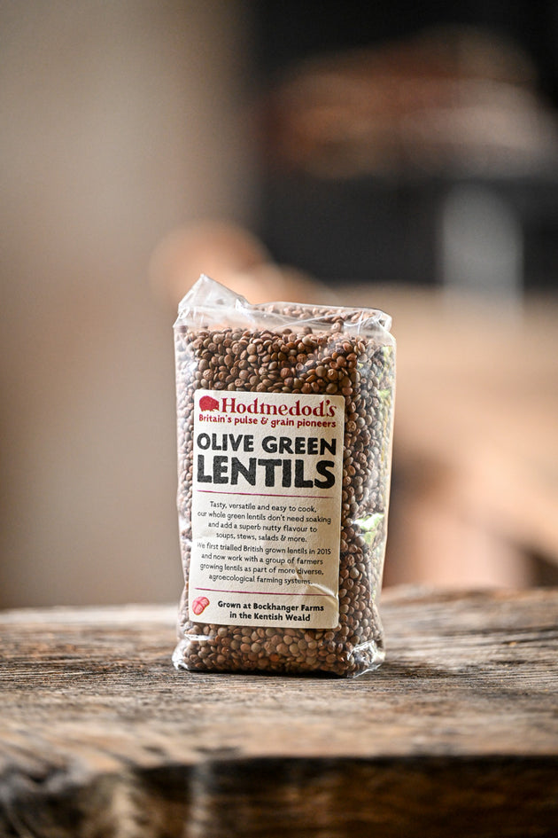 Hodmedods, Whole Olive Green Lentils