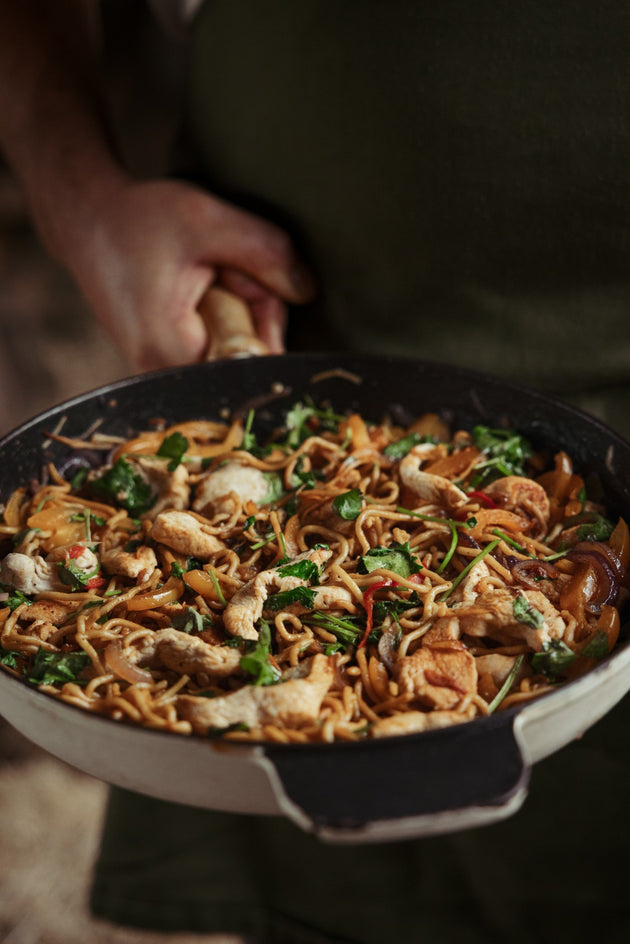 Slow Grown Chicken Stir-Fry