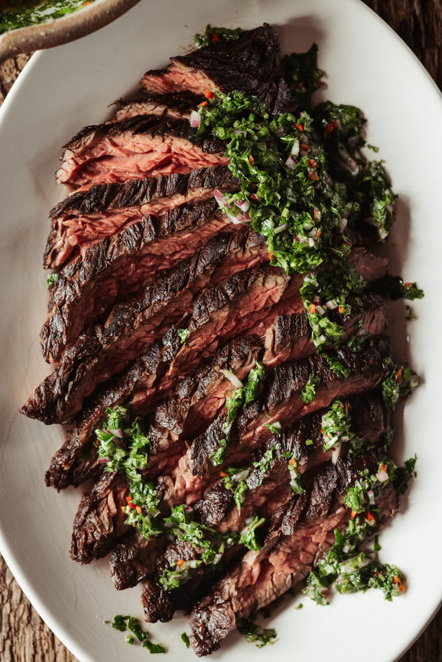 Pasture Fed Beef Bavette Steak