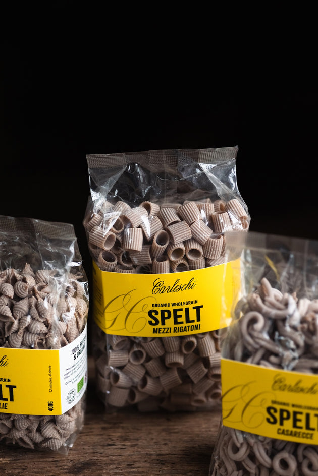 Pastificio Carleschi, Organic Spelt Mezzi Rigatoni